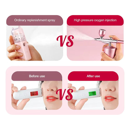 Multifunctional High-Pressure Nano Airbrush - Cordless Oxygen Spray & Precision Painter